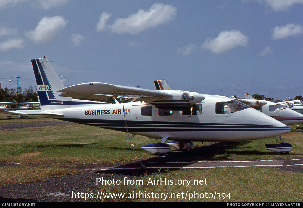 Aircraft Photo of VH-IXB | Partenavia P-68B | Business Air NSW | AirHistory.net #394