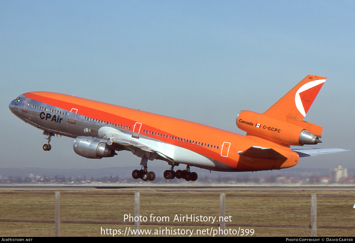 Aircraft Photo of C-GCPC | McDonnell Douglas DC-10-30 | CP Air | AirHistory.net #399