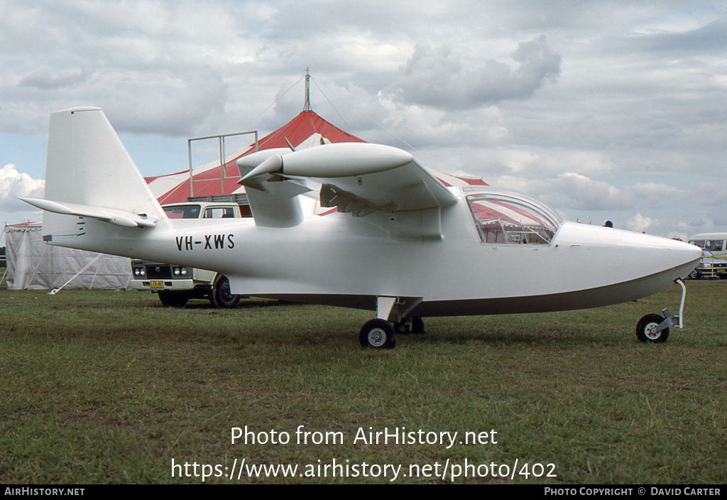 Aircraft Photo of VH-XWS | Smith Developments FSRW-1 | AirHistory.net #402