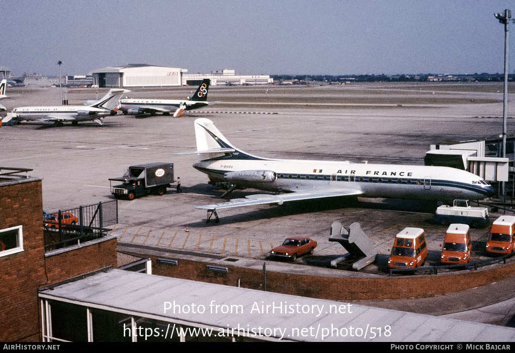 Aircraft Photo of F-BHRV | Sud SE-210 Caravelle III | Air France | AirHistory.net #518