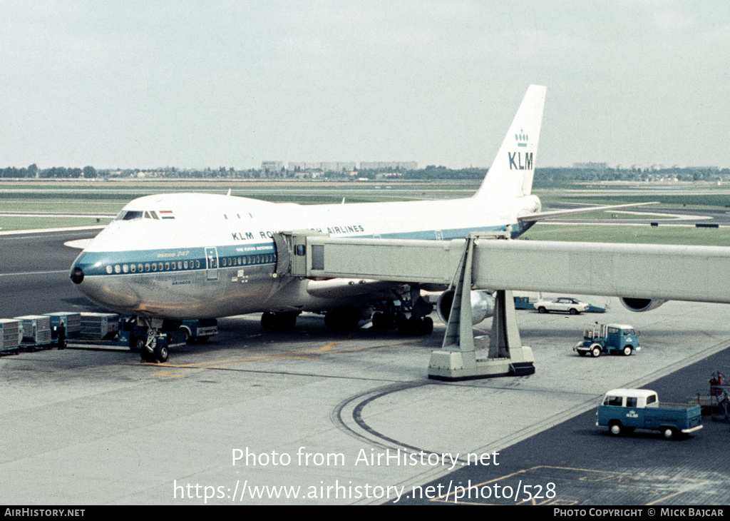 Aircraft Photo of PH-BUG | Boeing 747-206B | KLM - Royal Dutch Airlines | AirHistory.net #528