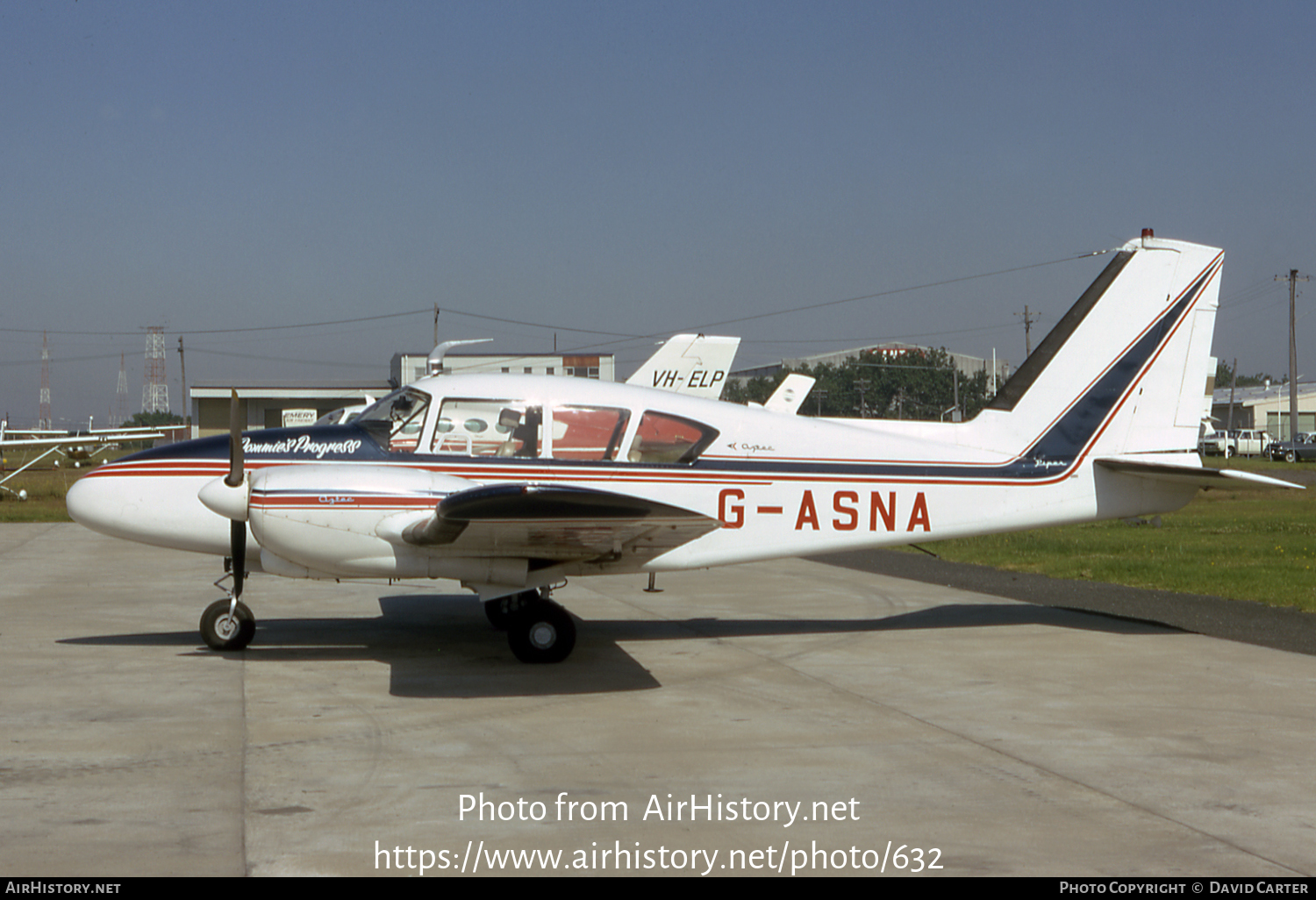 Aircraft Photo of G-ASNA | Piper PA-23-250 Aztec B | AirHistory.net #632