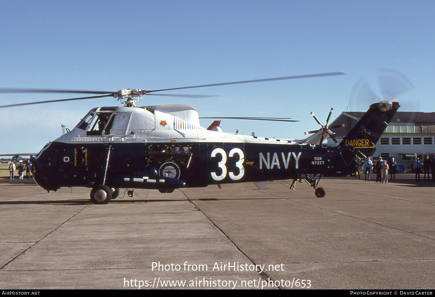 Aircraft Photo of N7-223 | Westland WS-58 Wessex HAS.31B | Australia - Navy | AirHistory.net #653