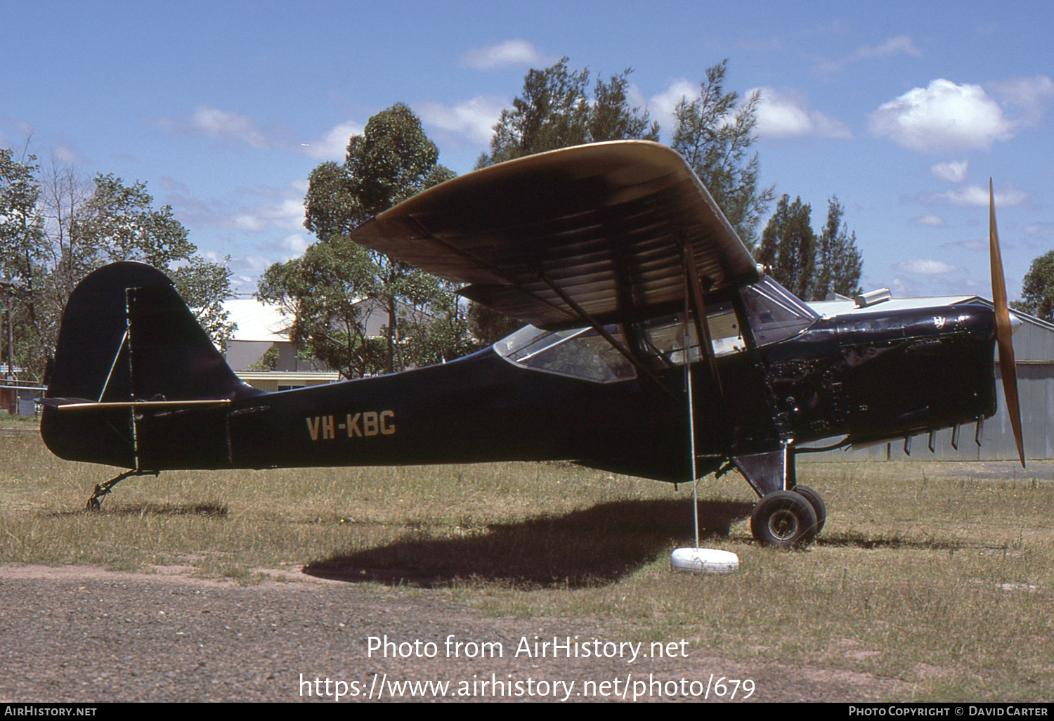 Aircraft Photo of VH-KBG | Auster J-1B Aiglet | AirHistory.net #679