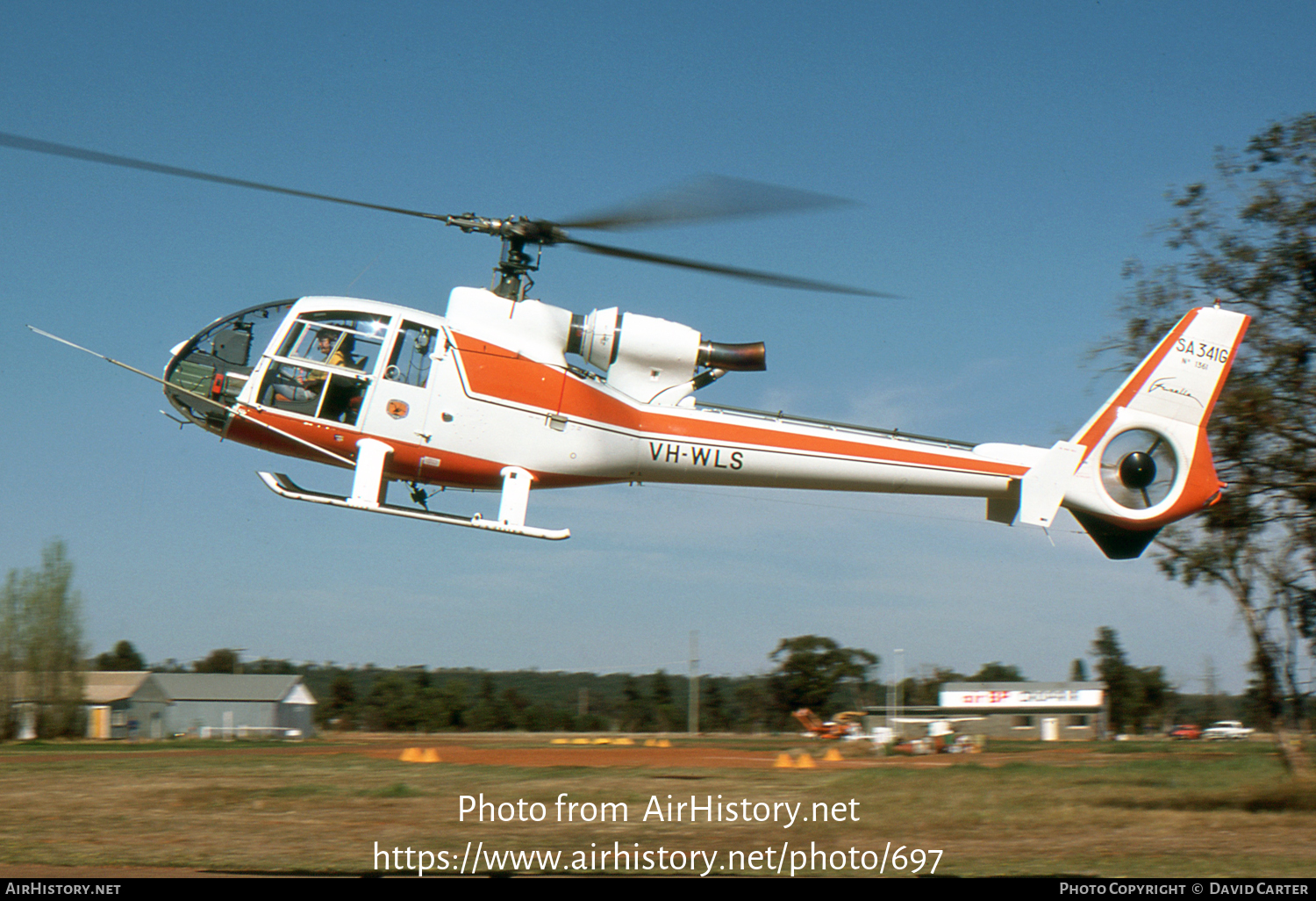 Aircraft Photo of VH-WLS | Aerospatiale SA-341G Gazelle | National Parks and Wildlife Service N.S.W. | AirHistory.net #697