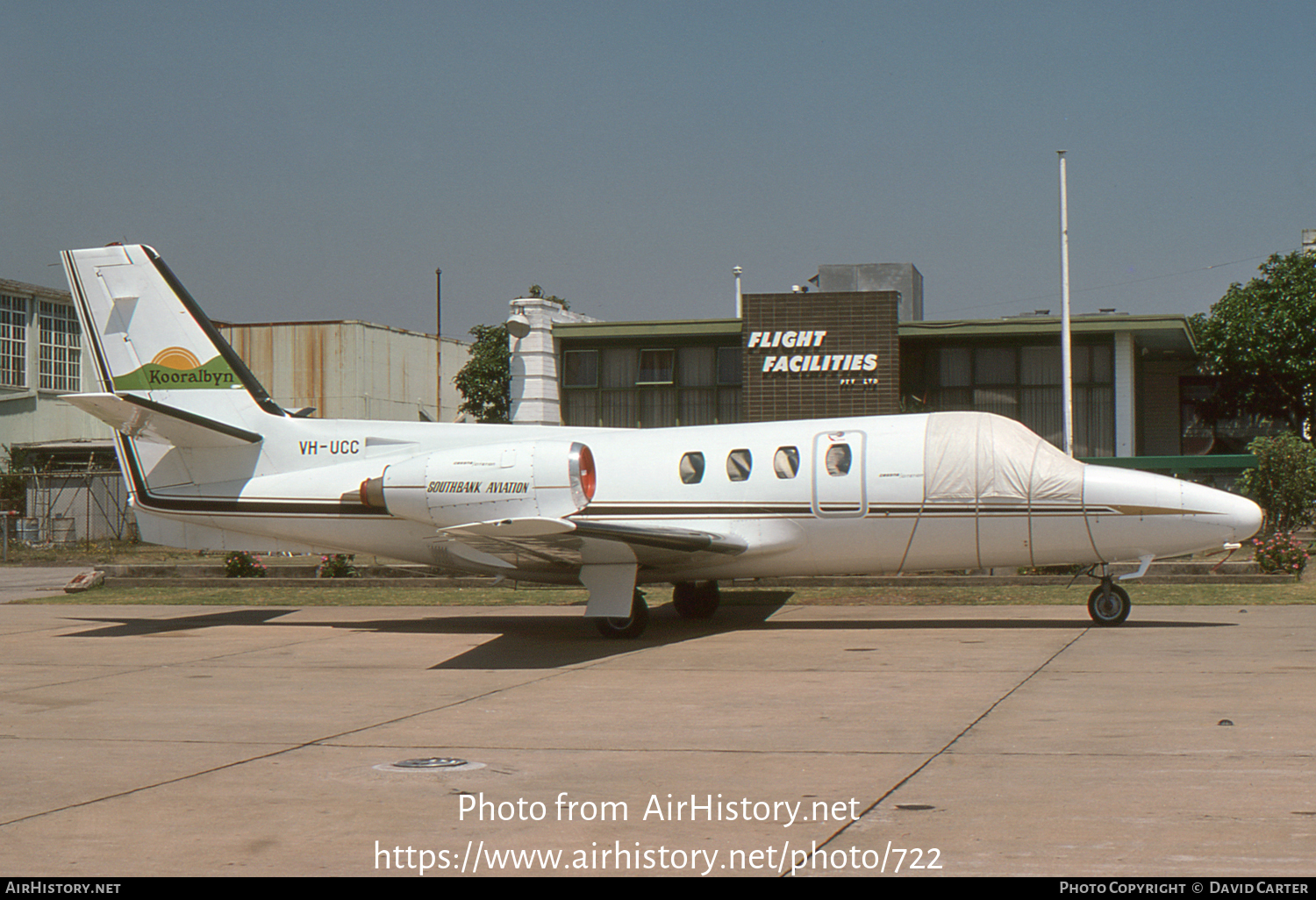 Aircraft Photo of VH-UCC | Cessna 500 Citation | Southbank Aviation | AirHistory.net #722