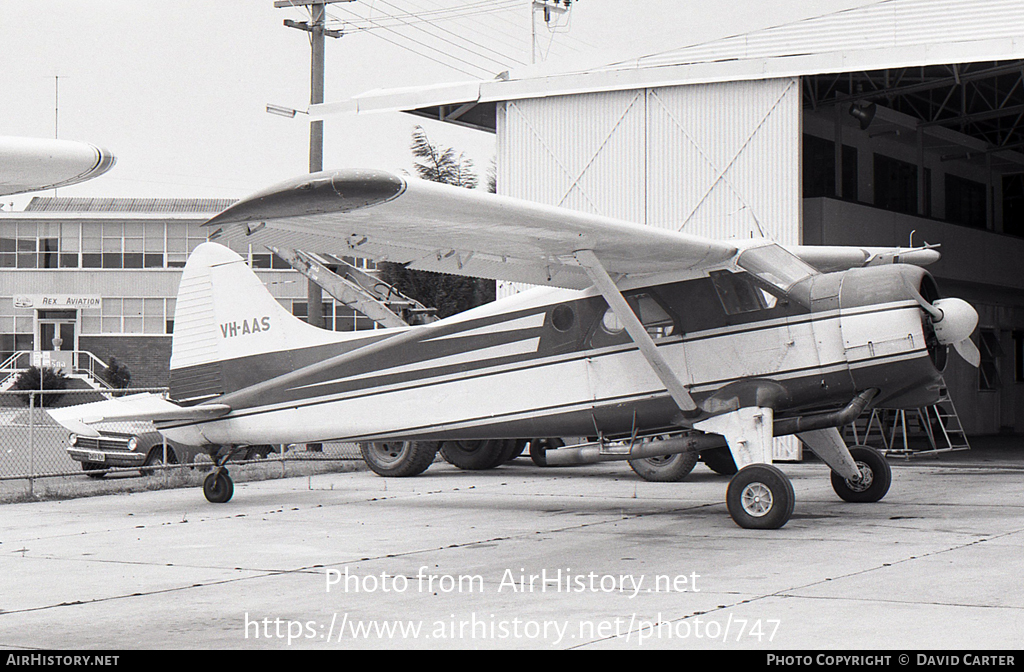 Aircraft Photo of VH-AAS | De Havilland Canada DHC-2 Beaver Mk1 | AirHistory.net #747