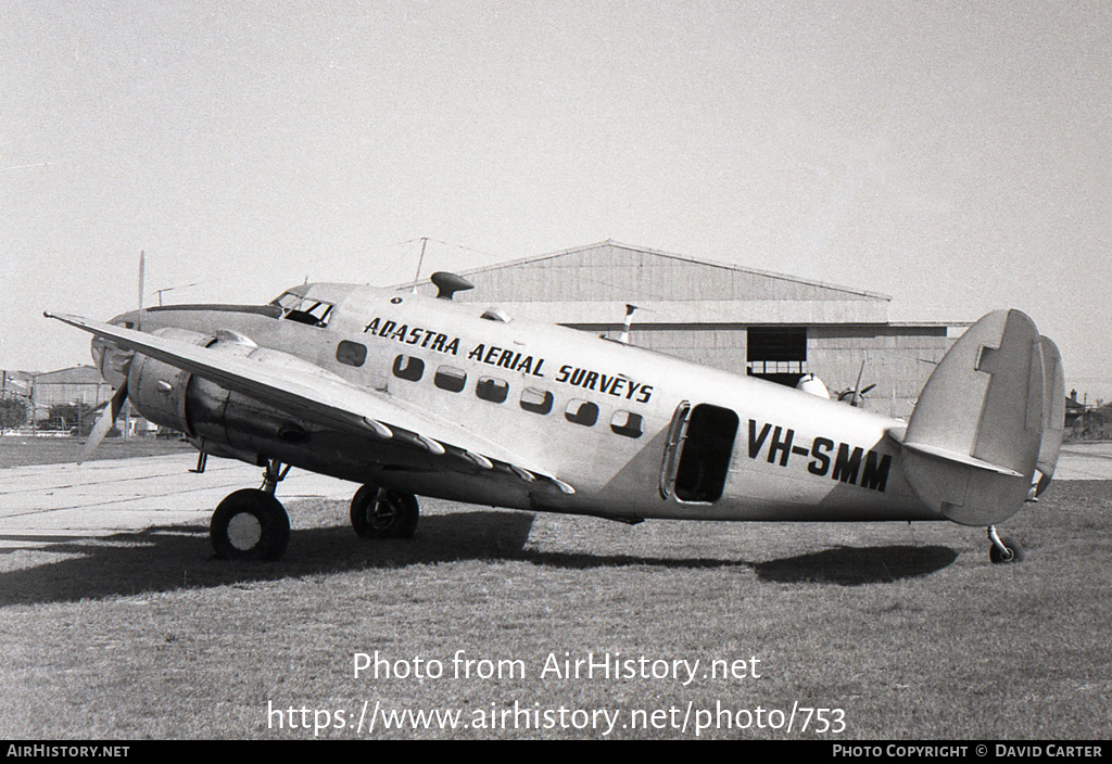 Aircraft Photo of VH-SMM | Lockheed 414 Hudson IIIA | Adastra Aerial Surveys | AirHistory.net #753