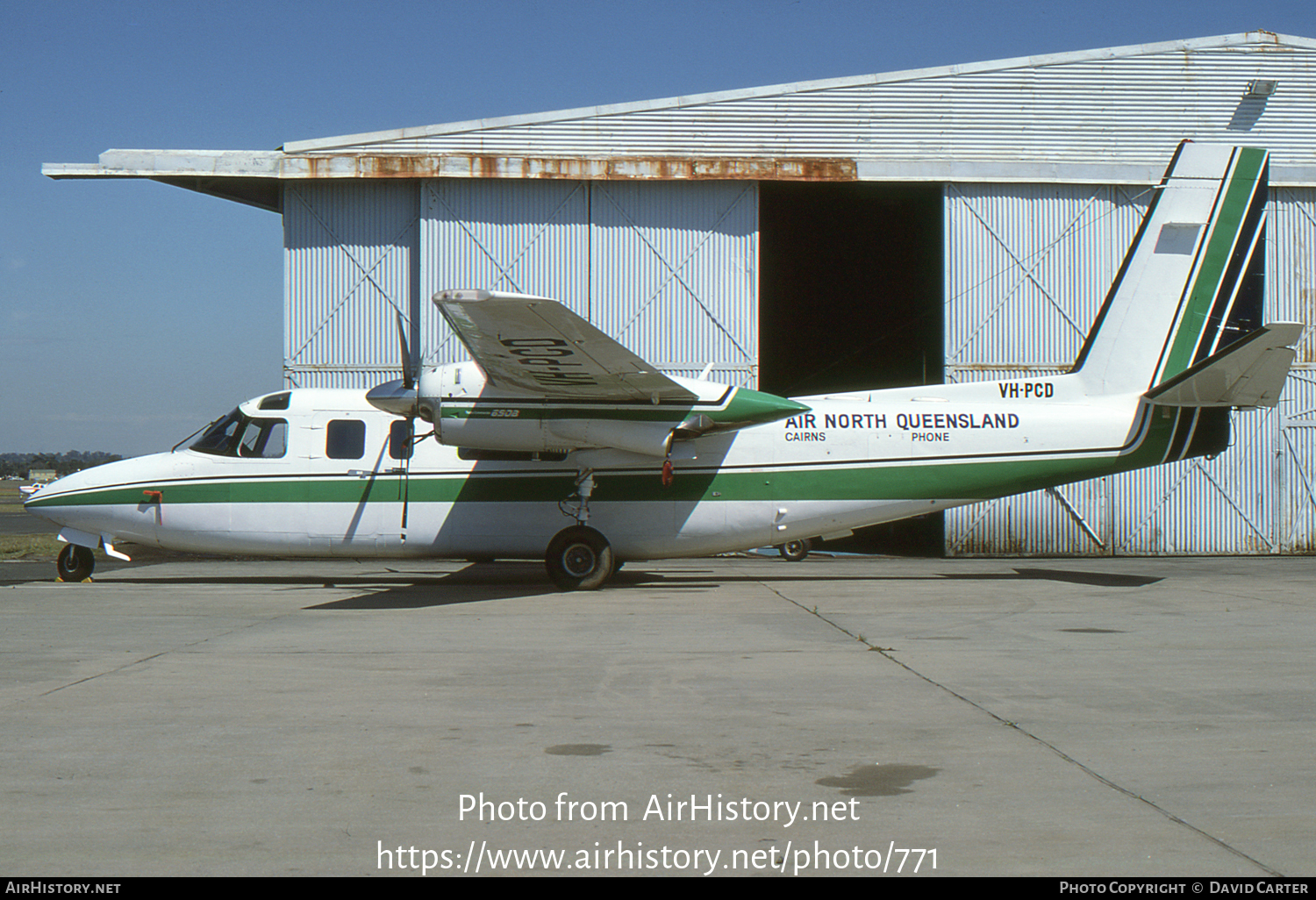 Aircraft Photo of VH-PCD | Rockwell 690B Turbo Commander | Air North Queensland | AirHistory.net #771