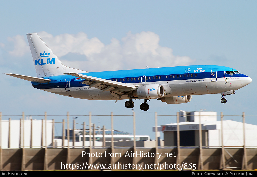 Aircraft Photo of PH-BDC | Boeing 737-306 | KLM - Royal Dutch Airlines | AirHistory.net #865