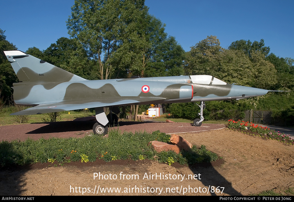 Aircraft Photo of 306 | Dassault Mirage IIIR | France - Air Force | AirHistory.net #867