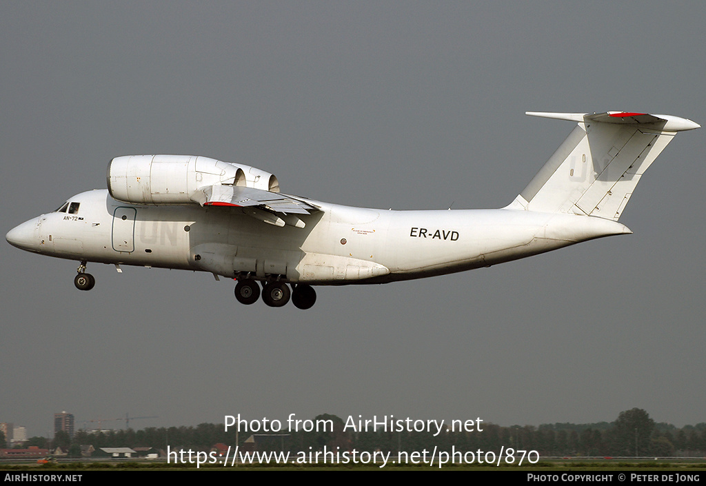 Aircraft Photo of ER-AVD | Antonov An-72 | Enimex | AirHistory.net #870