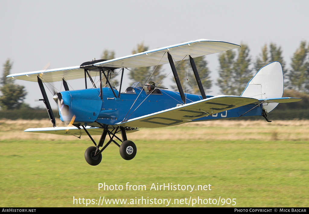 Aircraft Photo of G-ADJJ | De Havilland D.H. 82A Tiger Moth II | AirHistory.net #905