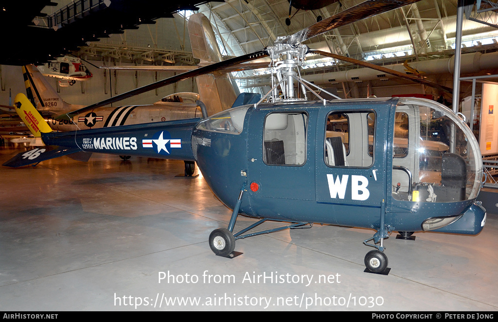 Aircraft Photo of 125517 | Sikorsky HO5S-1 (S-52) | USA - Marines | AirHistory.net #1030