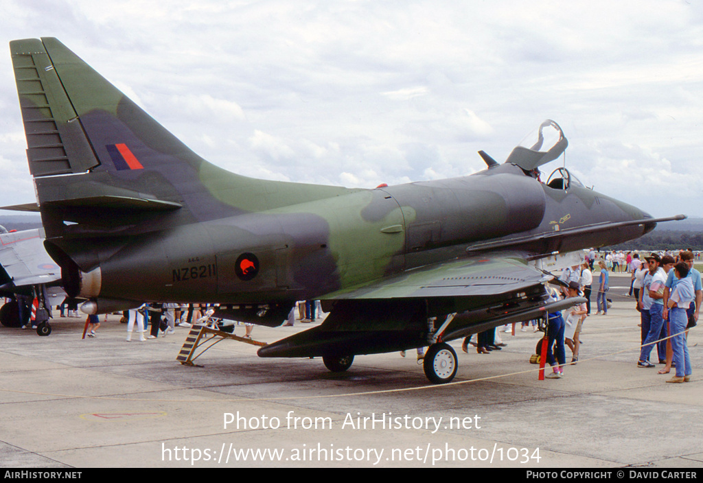 Aircraft Photo of NZ6211 | Douglas A-4K Skyhawk | New Zealand - Air Force | AirHistory.net #1034