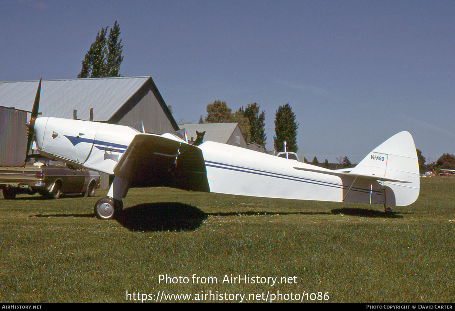 Aircraft Photo of VH-AGO | De Havilland D.H. 94 Moth Minor | AirHistory.net #1086