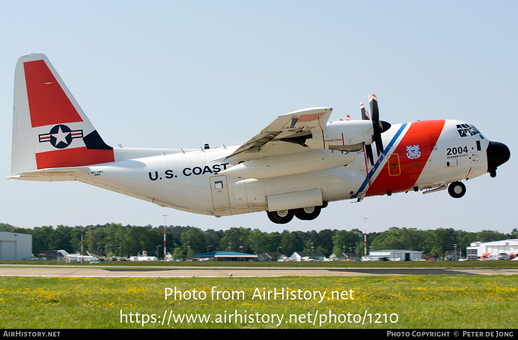 Aircraft Photo of 2004 | Lockheed Martin HC-130J Hercules | USA - Coast Guard | AirHistory.net #1210