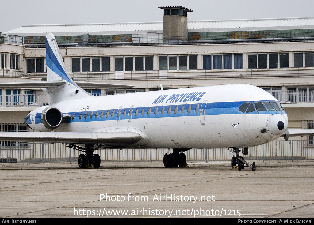 Aircraft Photo of F-GCVL | Aerospatiale SE-210 Caravelle 12 | Air Provence | AirHistory.net #1215