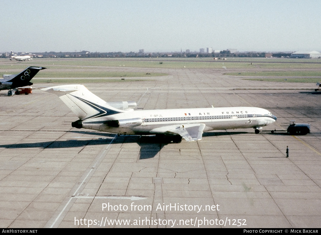 Aircraft Photo of F-BPJL | Boeing 727-228 | Air France | AirHistory.net #1252