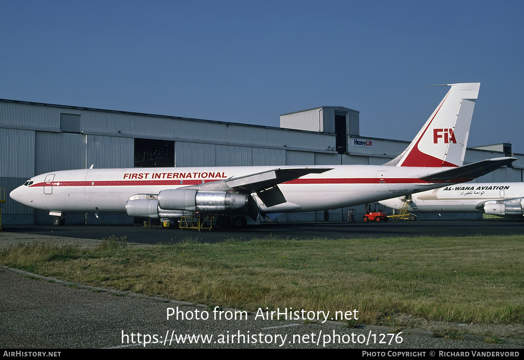 Aircraft Photo of P4-YYY | Boeing 707-331C | First International Airlines - FIA | AirHistory.net #1276