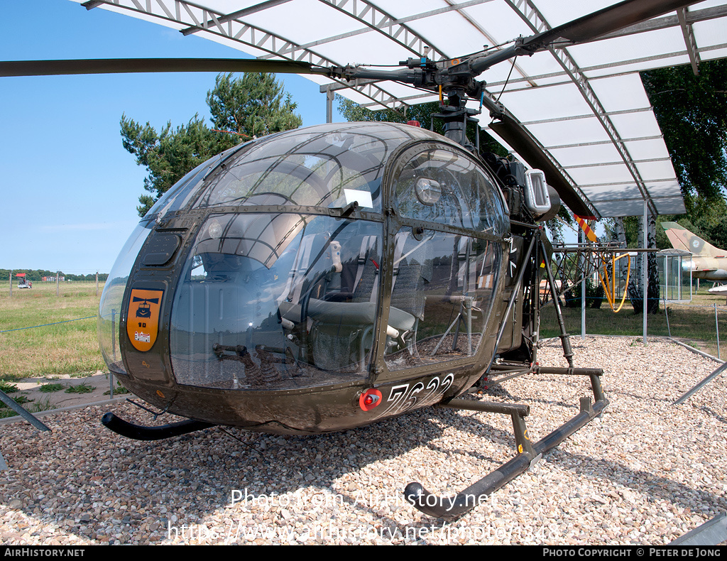 Aircraft Photo of 7622 | Sud SE-3130 Alouette II | Germany - Army | AirHistory.net #1348