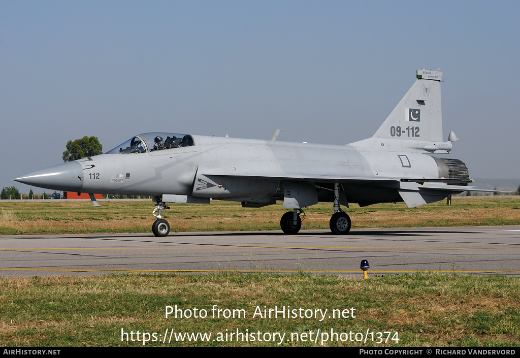 Aircraft Photo of 09-112 | Chengdu-Pakistan JF-17A Thunder | Pakistan - Air Force | AirHistory.net #1374