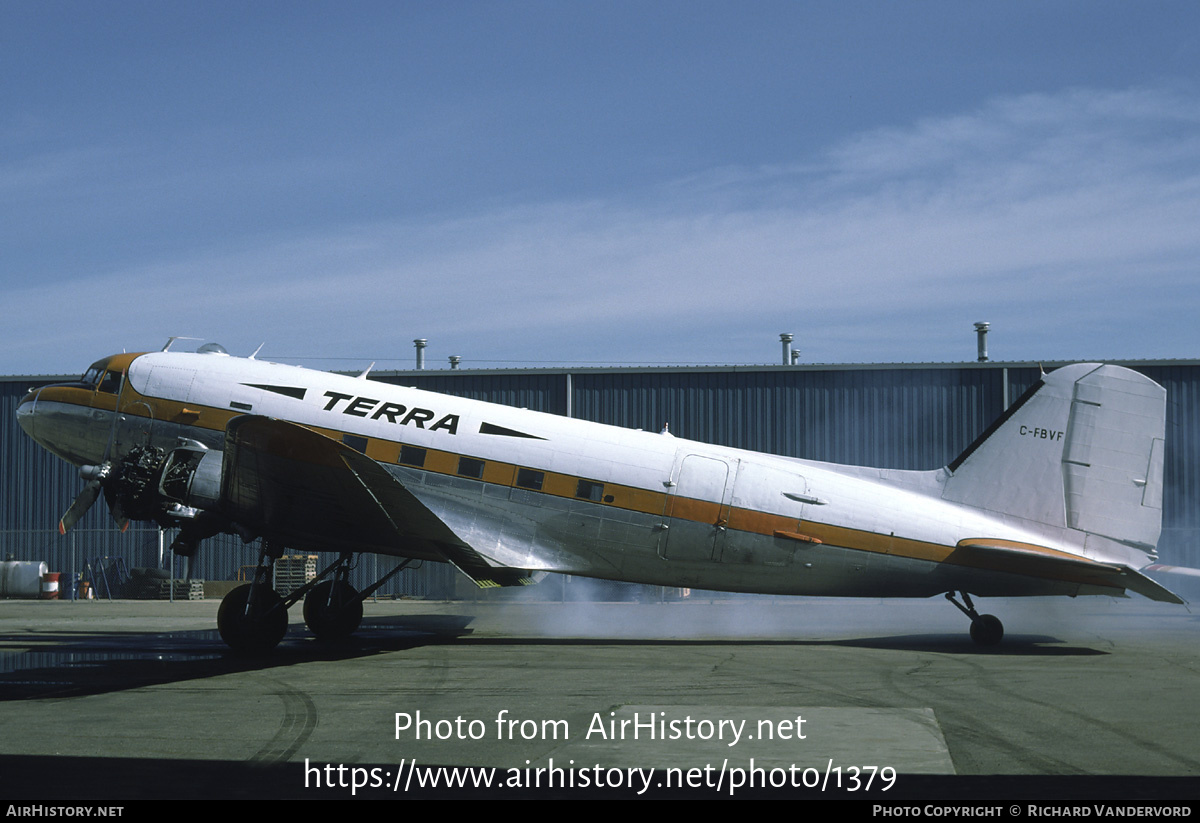 Aircraft Photo of C-FBVF | Douglas C-47A Skytrain | Terra Mining & Exploration | AirHistory.net #1379