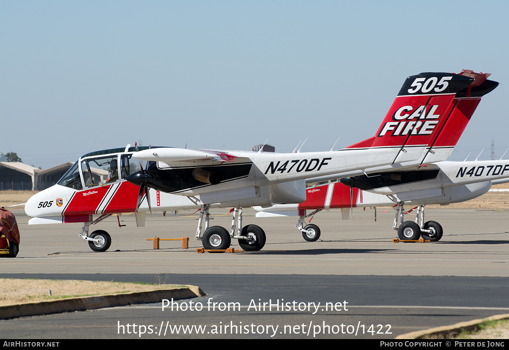 Aircraft Photo of N470DF | North American Rockwell OV-10D Bronco | Cal Fire - California Department of Forestry & Fire Protection | AirHistory.net #1422