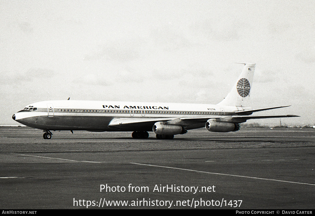 Aircraft Photo of N727PA | Boeing 707-321 | Pan American World Airways - Pan Am | AirHistory.net #1437