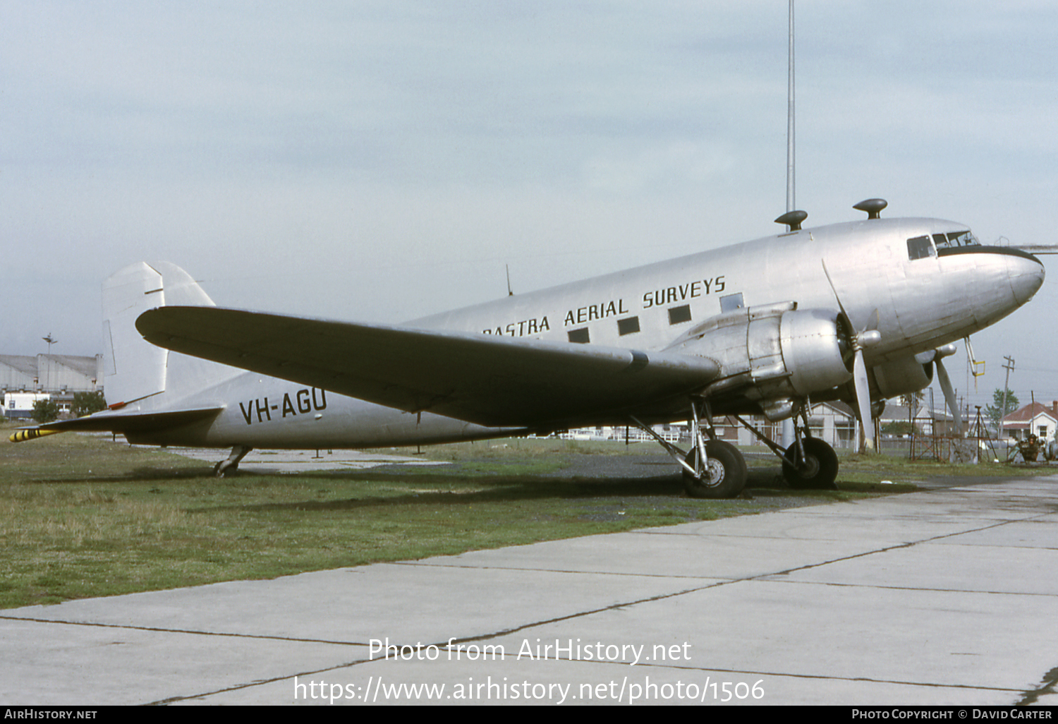 Aircraft Photo of VH-AGU | Douglas C-47B Skytrain | Adastra Aerial Surveys | AirHistory.net #1506