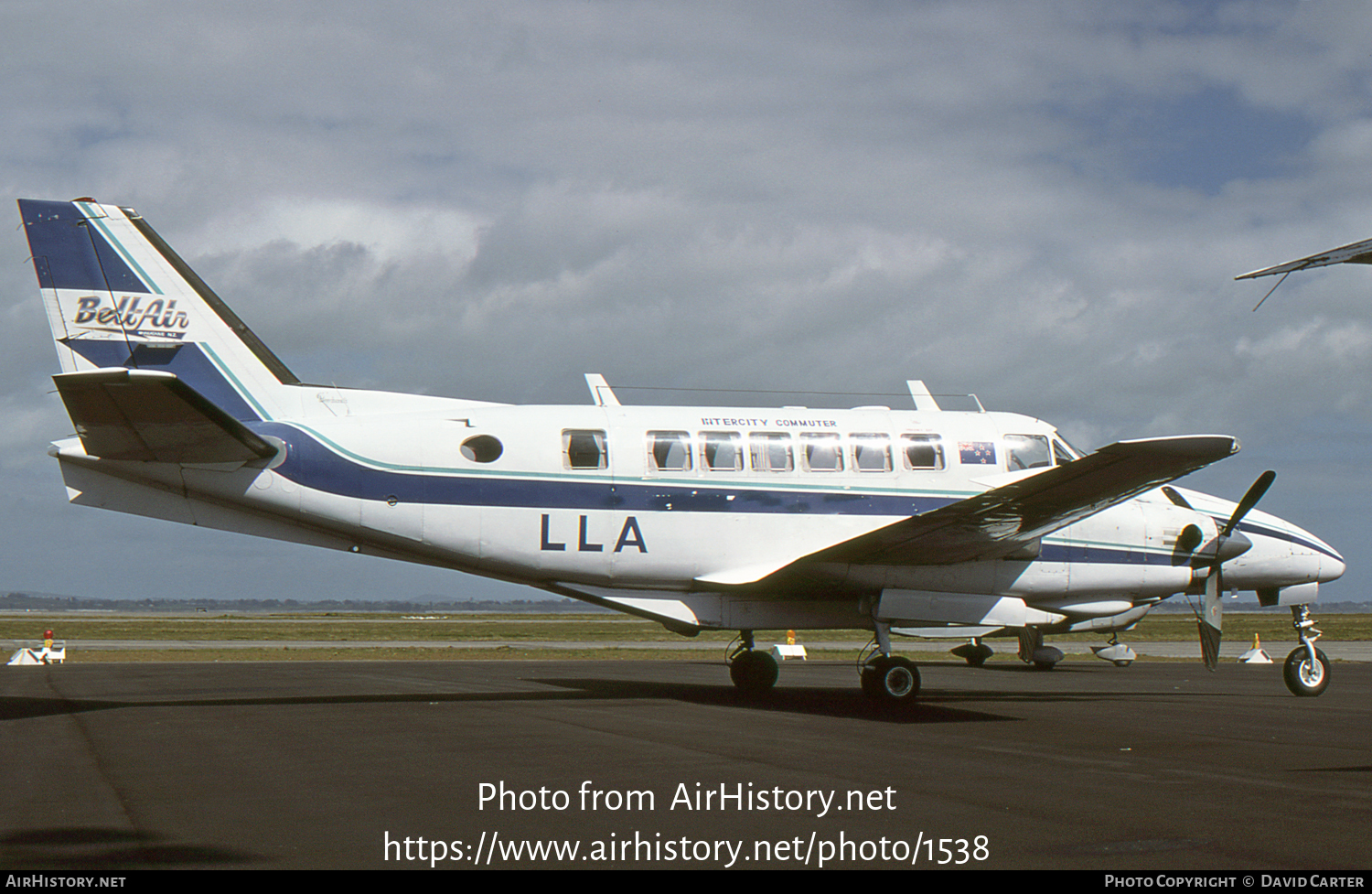 Aircraft Photo of ZK-LLA | Beech B99 Airliner | Bellair Intercity Commuter Airlines | AirHistory.net #1538