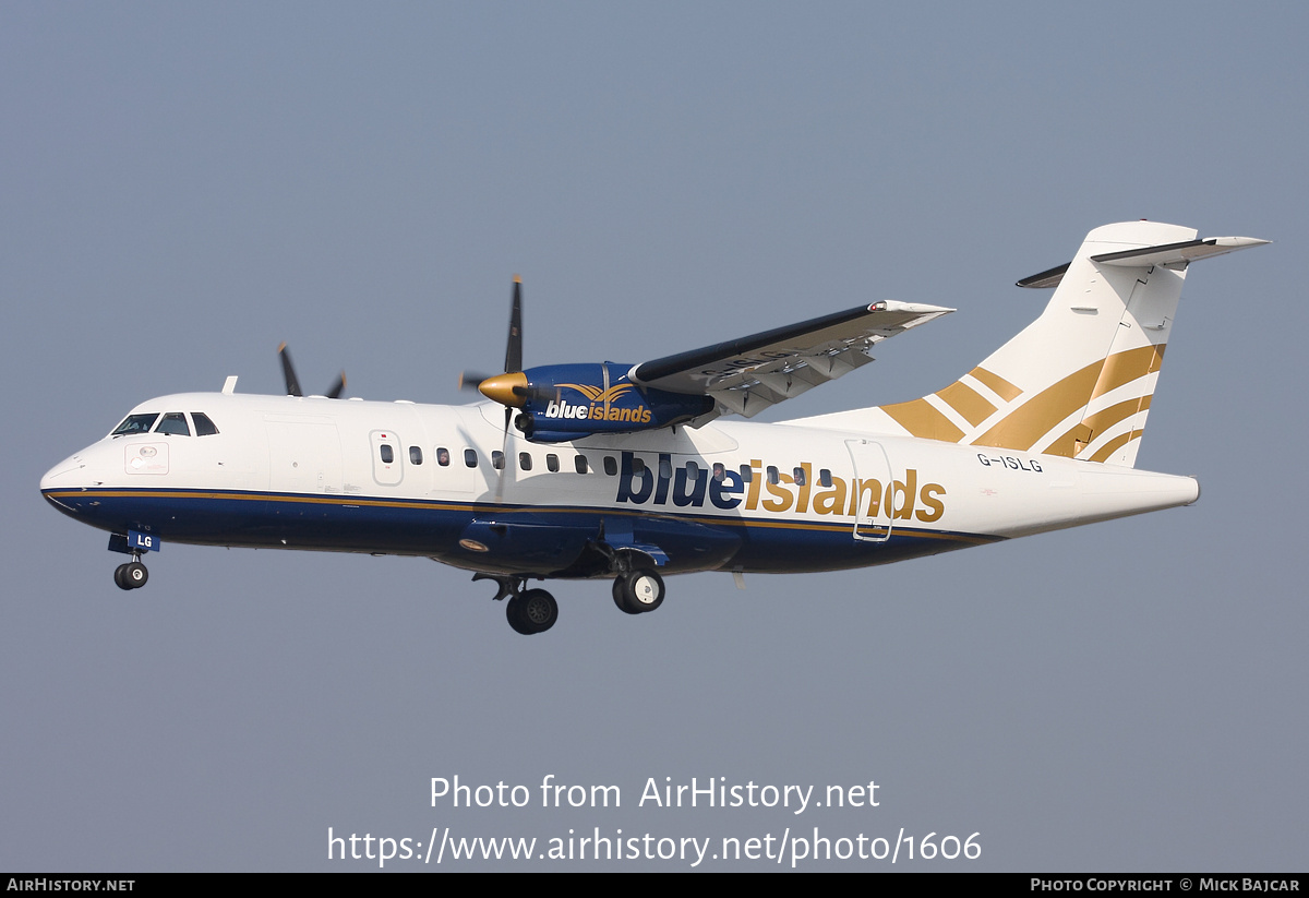 Aircraft Photo of G-ISLG | ATR ATR-42-300 | Blue Islands | AirHistory.net #1606