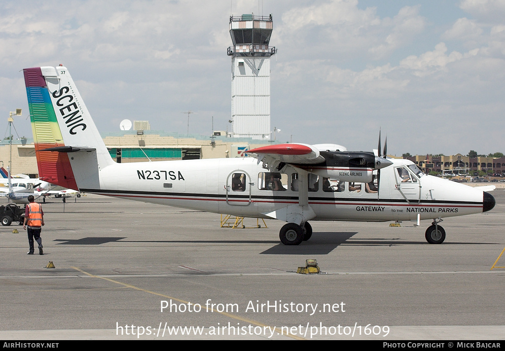Aircraft Photo of N237SA | De Havilland Canada DHC-6-300 VistaLiner | Scenic Airlines | AirHistory.net #1609