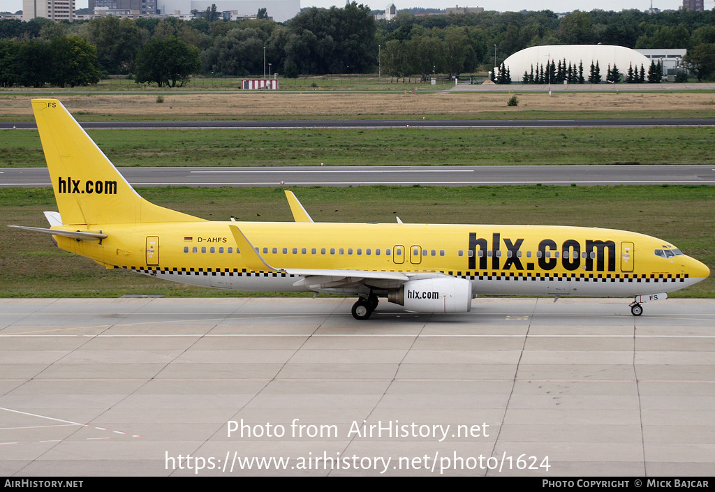 Aircraft Photo of D-AHFS | Boeing 737-8K5 | Hapag-Lloyd Express | AirHistory.net #1624