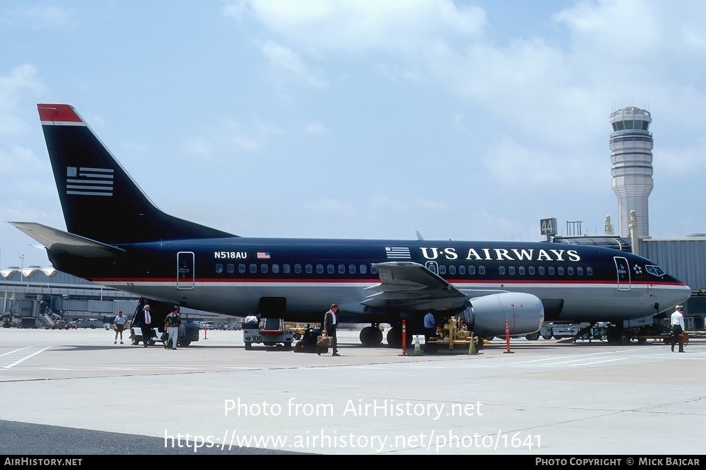 Aircraft Photo of N518AU | Boeing 737-3B7 | US Airways | AirHistory.net #1641