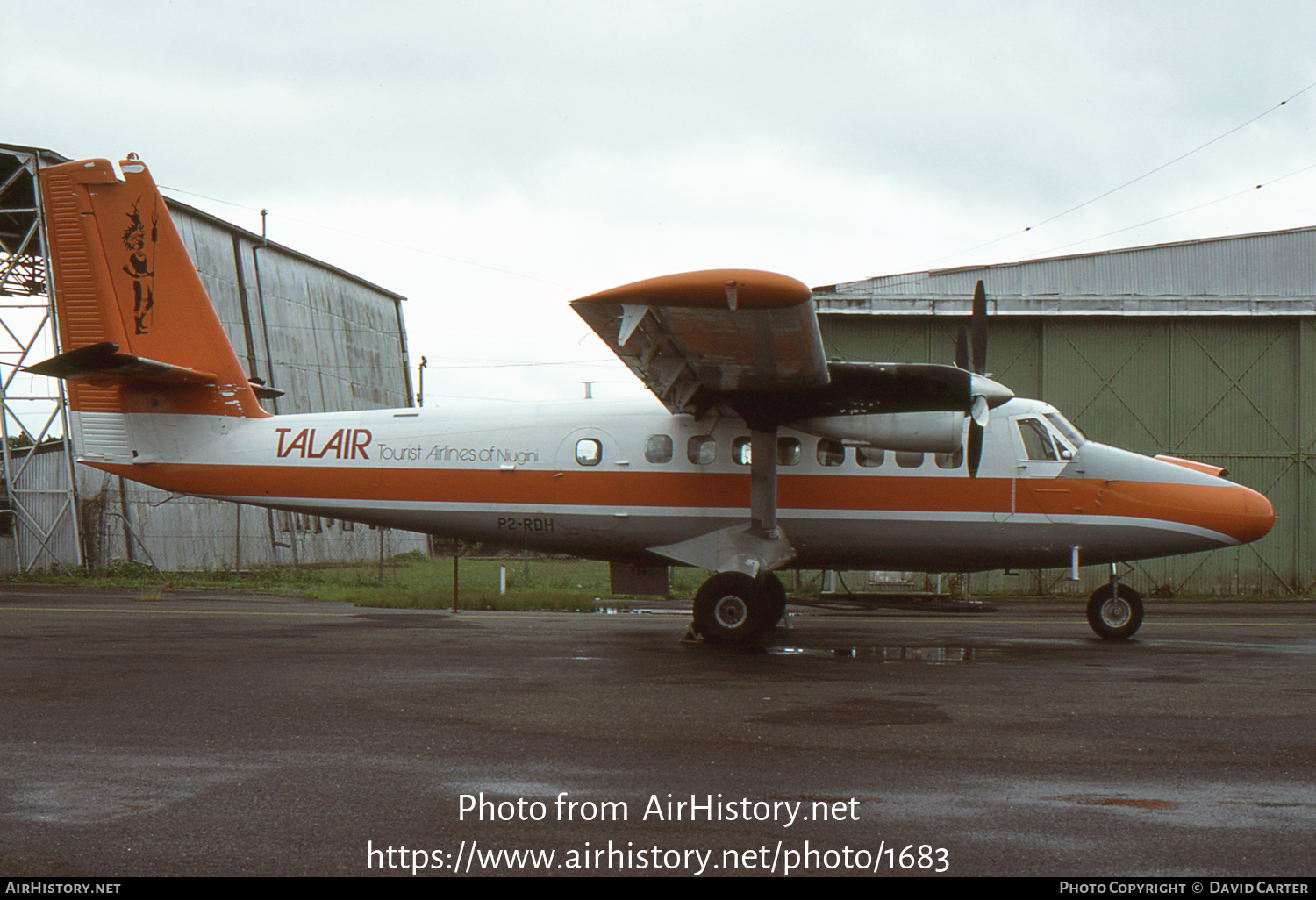 Aircraft Photo of P2-RDH | De Havilland Canada DHC-6-200 Twin Otter | Talair - Tourist Airline of Niugini | AirHistory.net #1683