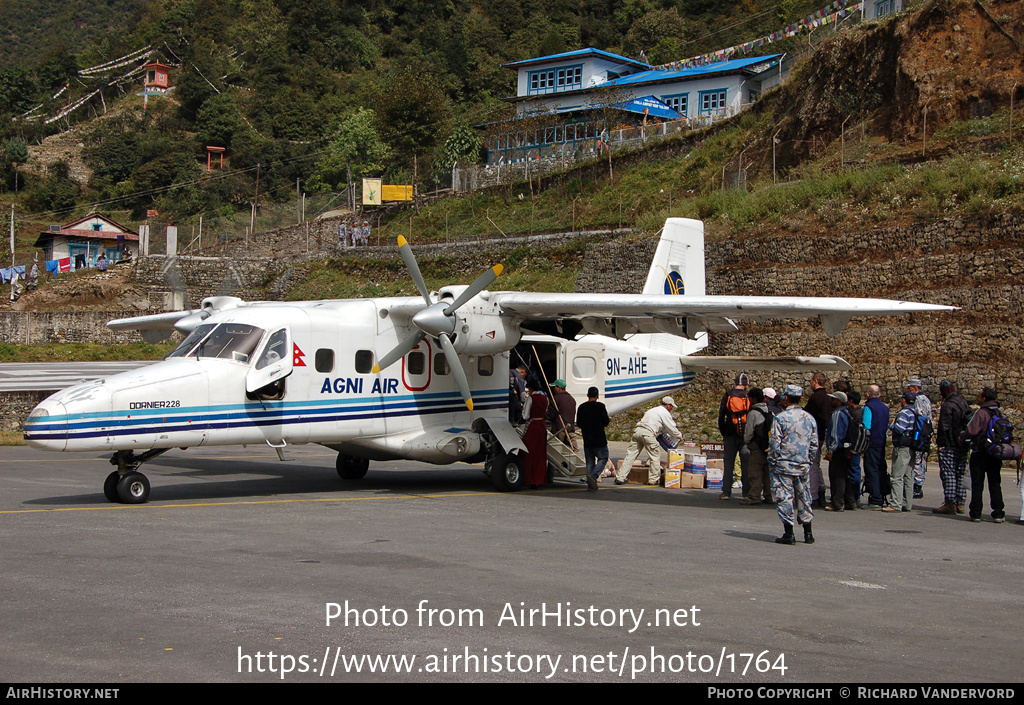 Aircraft Photo of 9N-AHE | Dornier 228-101 | Agni Air | AirHistory.net #1764