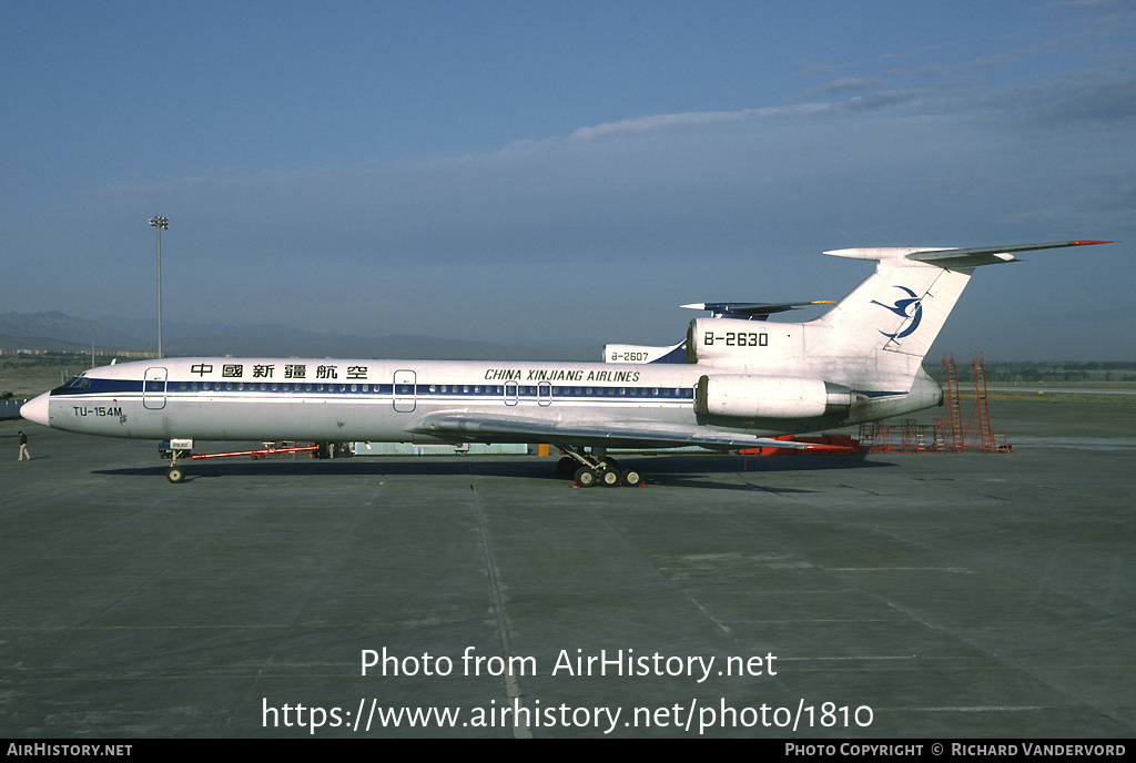 Aircraft Photo of B-2630 | Tupolev Tu-154M | China Xinjiang Airlines | AirHistory.net #1810