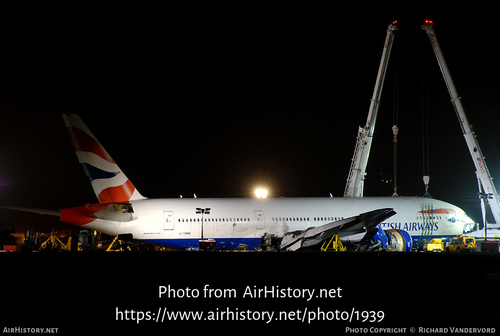 Aircraft Photo of G-YMMM | Boeing 777-236/ER | British Airways | AirHistory.net #1939