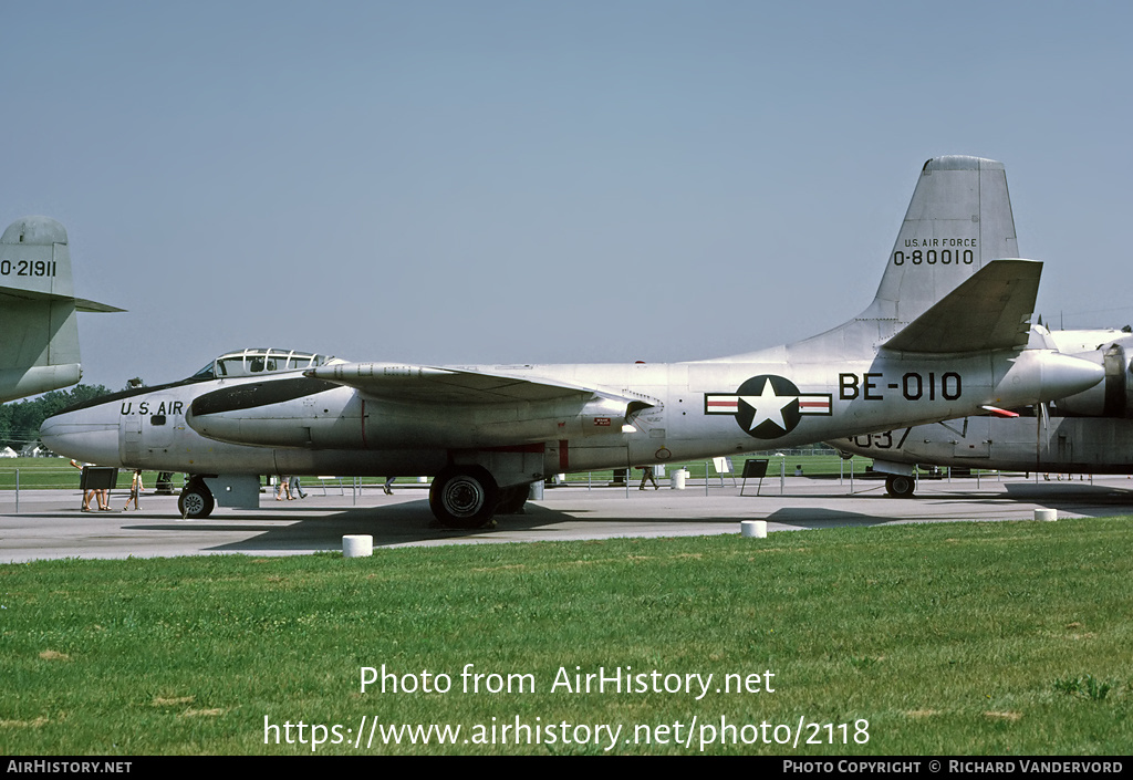 Aircraft Photo of 48-010 / 0-80010 | North American B-45C Tornado | USA - Air Force | AirHistory.net #2118