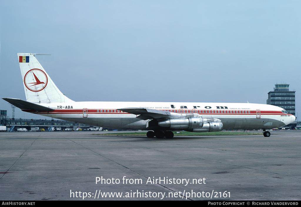 Aircraft Photo of YR-ABA | Boeing 707-3K1C | TAROM - Transporturile Aeriene Române | AirHistory.net #2161
