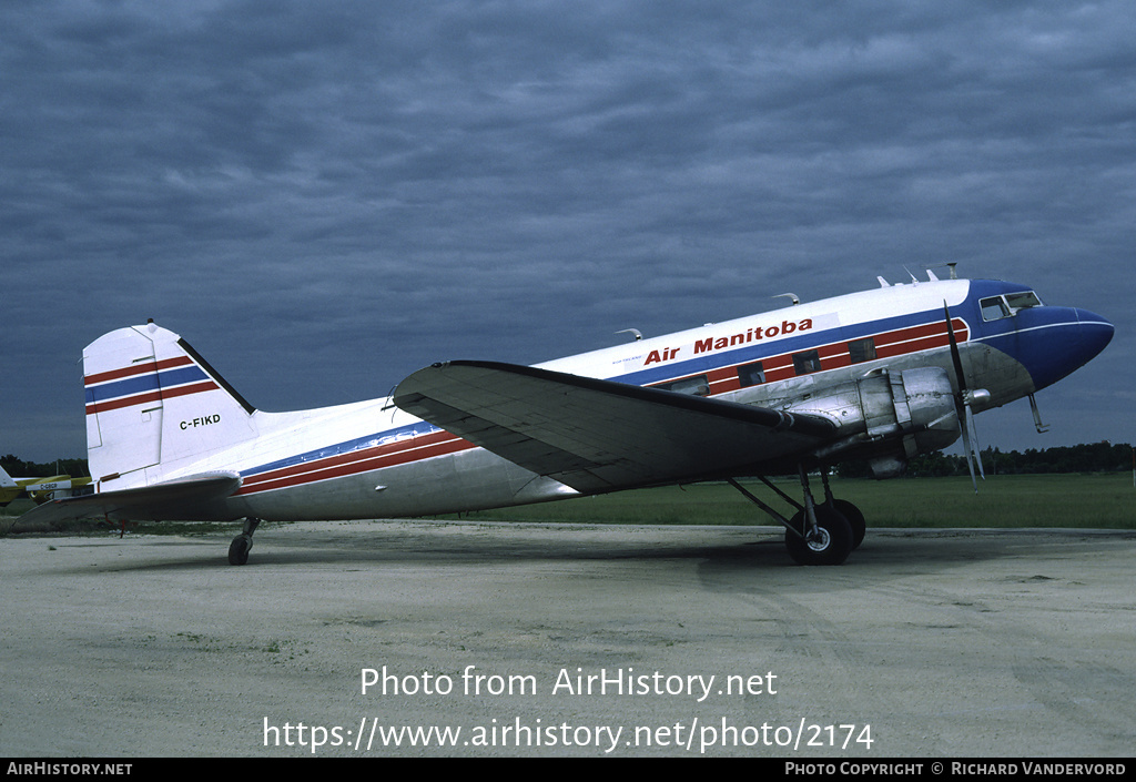 Aircraft Photo of C-FIKD | Douglas DC-3(C) | Northland Air Manitoba | AirHistory.net #2174