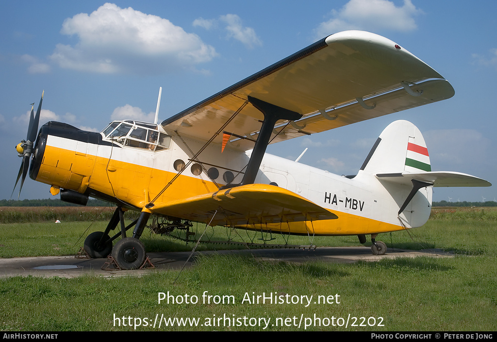 Aircraft Photo of HA-MBV | Antonov An-2R | AirHistory.net #2202