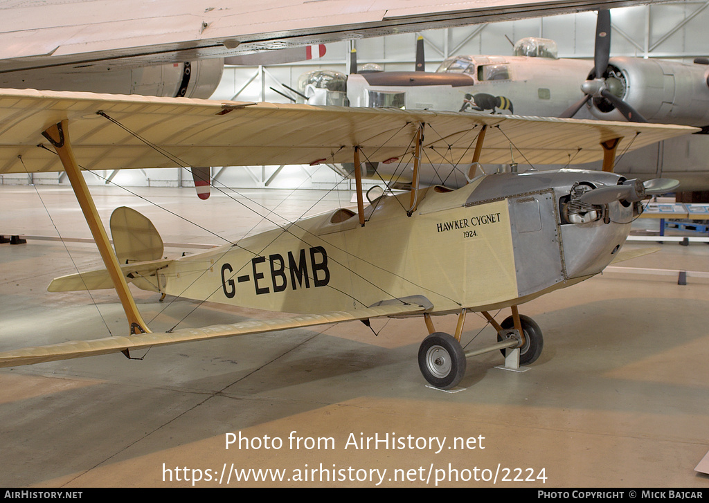 Aircraft Photo of G-EBMB | Hawker Cygnet | AirHistory.net #2224