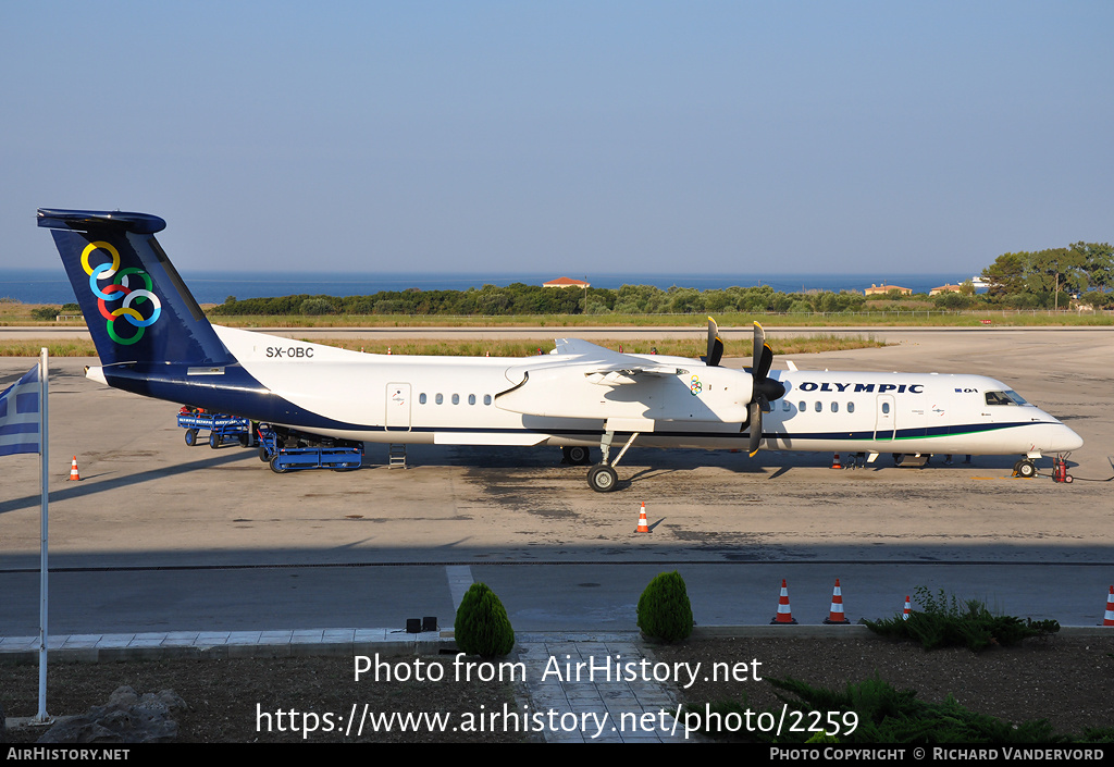 Aircraft Photo of SX-OBC | Bombardier DHC-8-402 Dash 8 | Olympic | AirHistory.net #2259