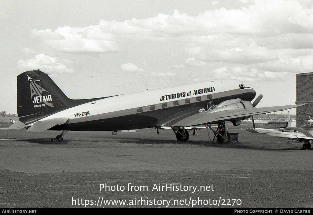 Aircraft Photo of VH-EQN | Douglas C-47B Skytrain | Jetair Australia - Jetairlines of Australia | AirHistory.net #2270