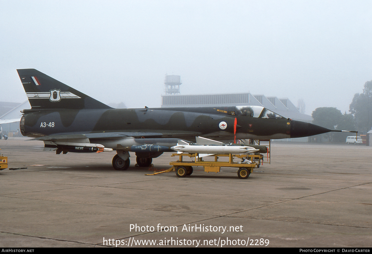 Aircraft Photo of A3-48 | Dassault Mirage IIIO(F/A) | Australia - Air Force | AirHistory.net #2289