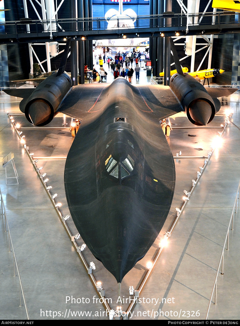 Aircraft Photo of 61-7972 / 17972 | Lockheed SR-71A Blackbird | USA - Air Force | AirHistory.net #2326