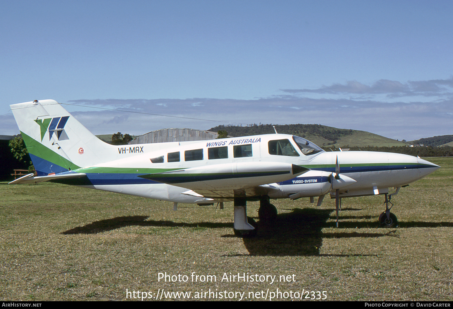 Aircraft Photo of VH-MAX | Cessna 402B | Wings Australia | AirHistory.net #2335