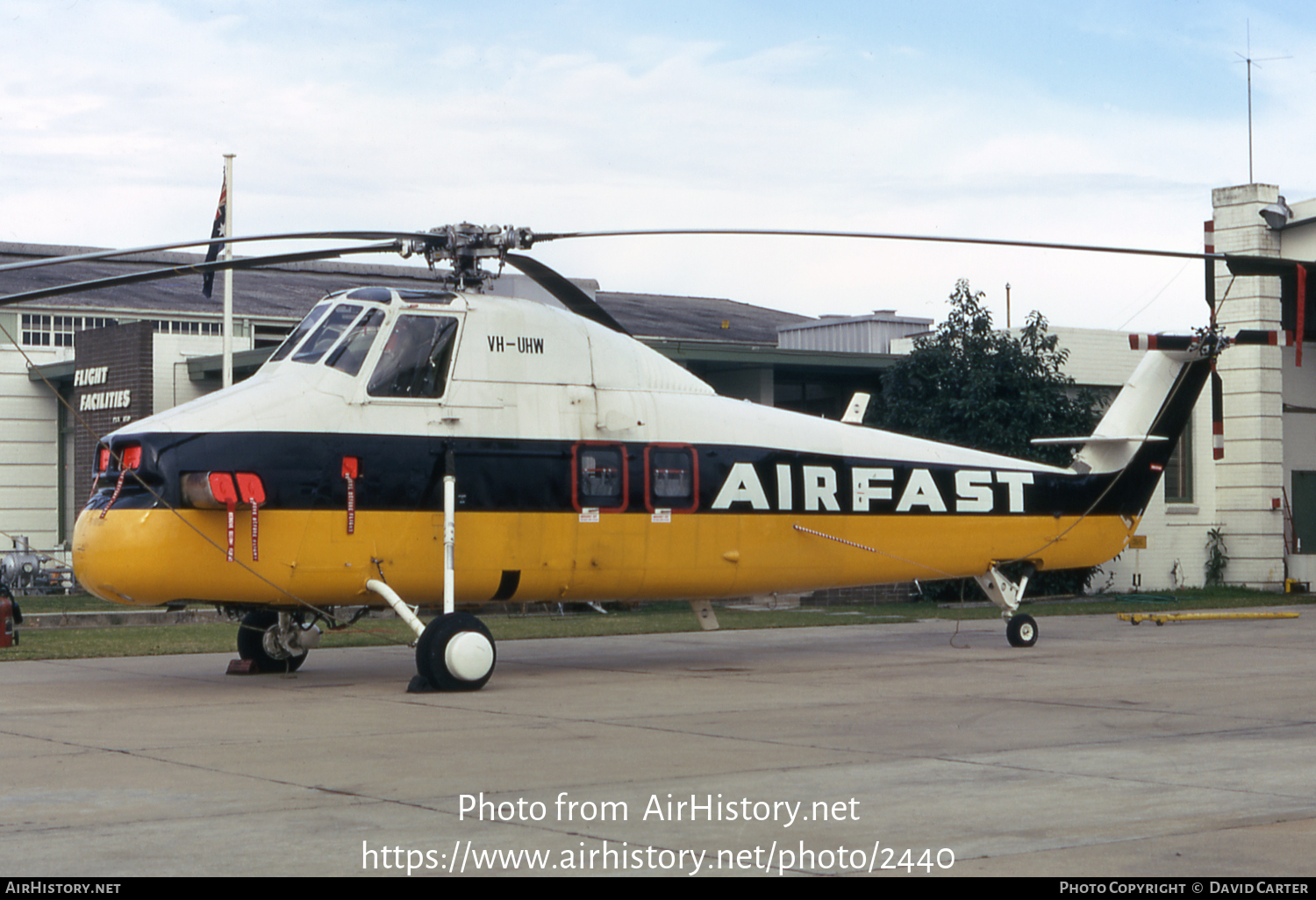 Aircraft Photo of VH-UHW | Sikorsky S-58ET | Airfast Charter | AirHistory.net #2440